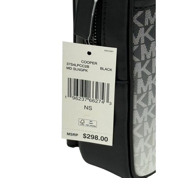 RETAIL $298 Michael Kors Cooper Signature Logo Ombre Slingpack*NEW with tags - Picture 4 of 7